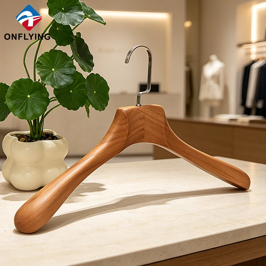 Wooden Garment Jacket Hanger manufacturer