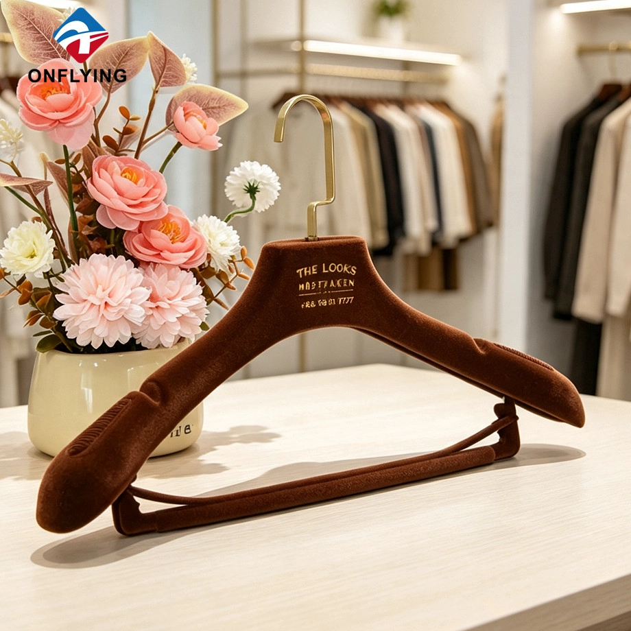 China Garment Brown Hanger