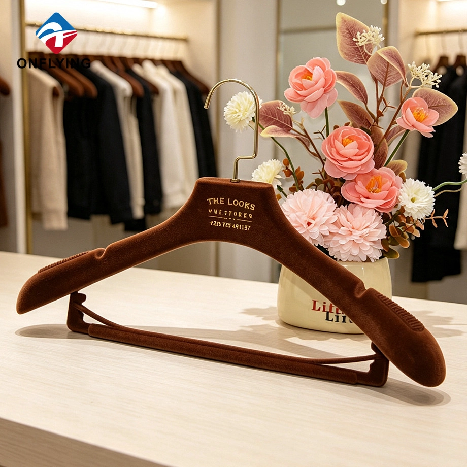 China Garment Brown Hanger
