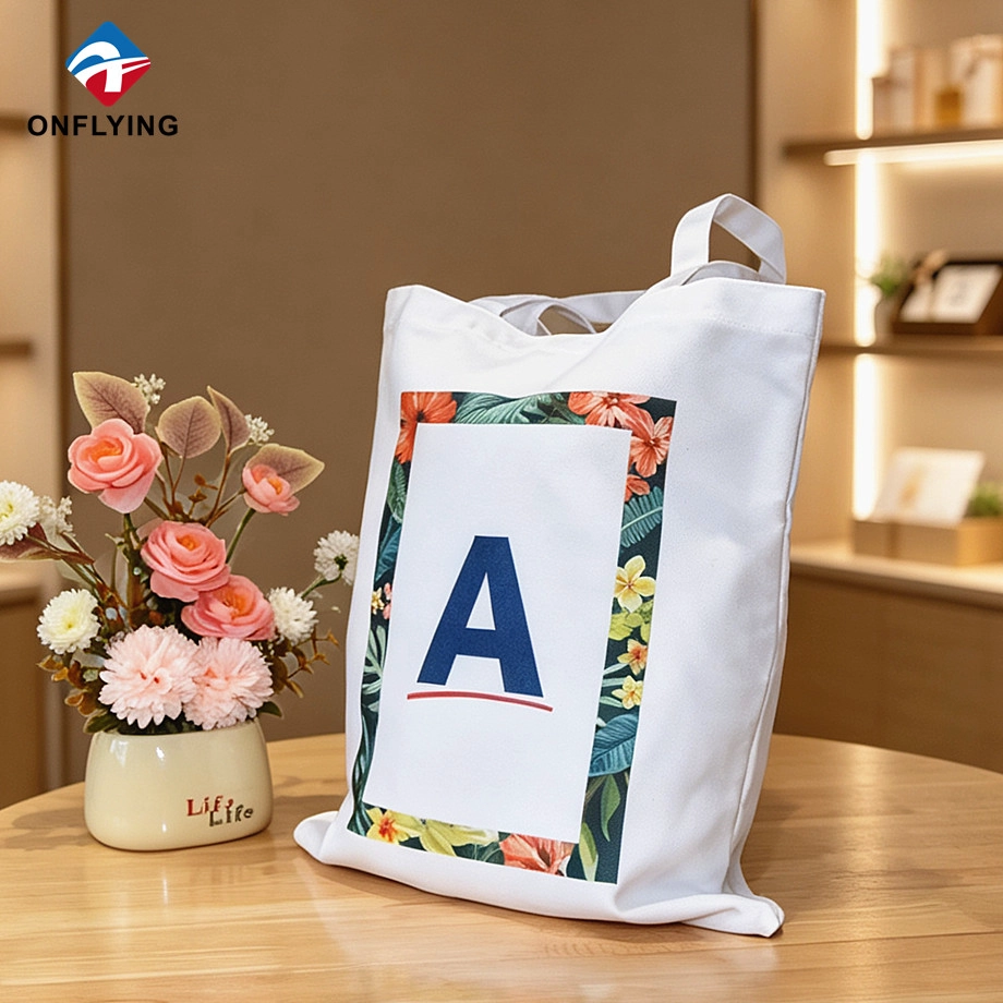 Custom logo Durable High Quality Handbag Shopping Tote Canvas Bag Store Display Factory China