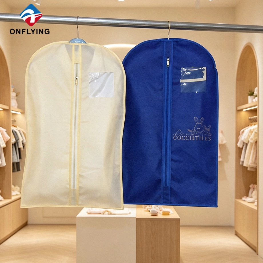 High-end Elegant Printed Logo Cute Sizes Custom Kids Non Woven Package Bag Factory China