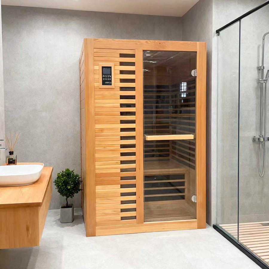 Customized Luxury Traditional 2 Person Cube Sauna Room