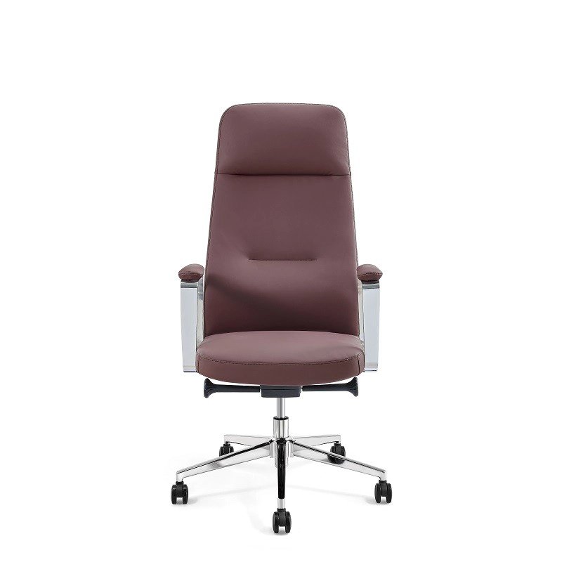 China Factory Leather Office Chair with Lumbar Support T3016
