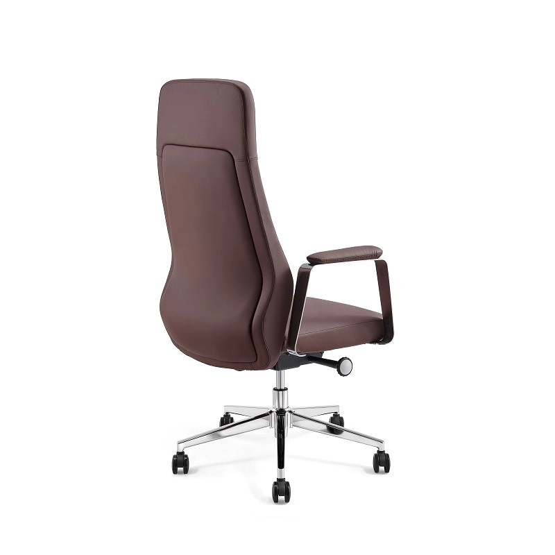 China Factory Leather Office Chair with Lumbar Support T3016