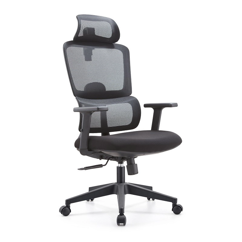 Wholesale Breathable Mesh Office Chair - Ergonomic High-Back, 2D PU Arm & 3-Speed Chassis T2001