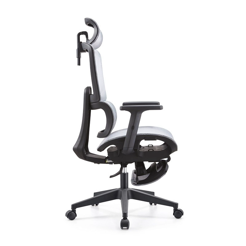 Wholesale Breathable Mesh Office Chair - Ergonomic High-Back, 2D PU Arm & 3-Speed Chassis T2001