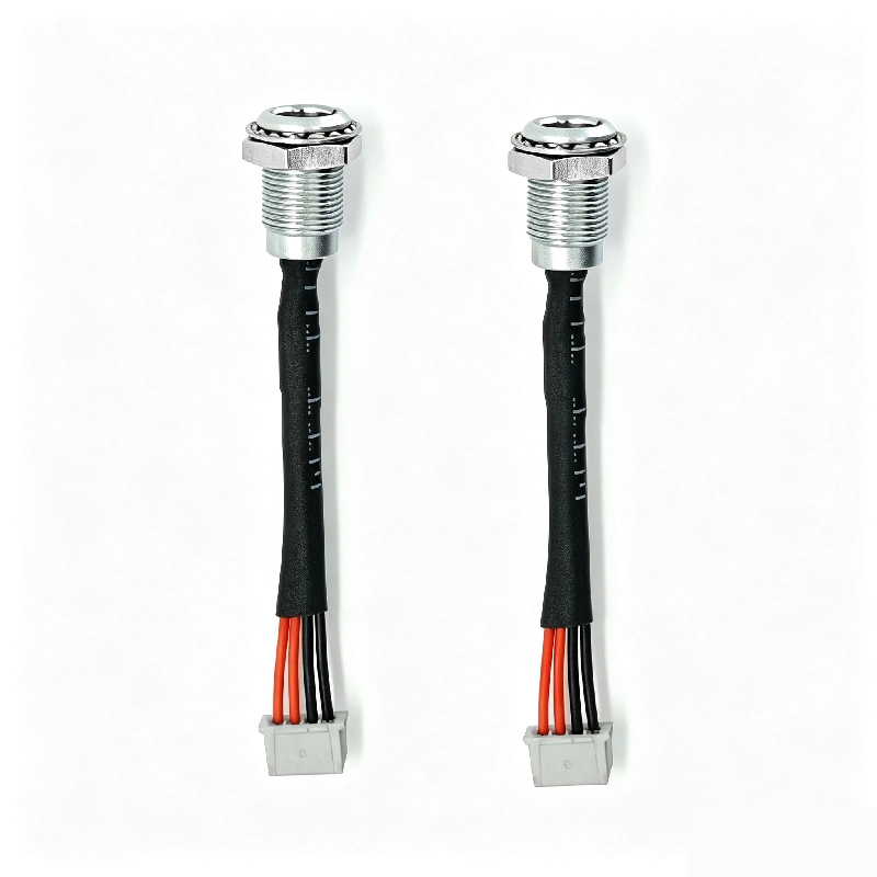 Cina Connettore femmina in metallo compatibile LEMO a 4 pin per cavo medico terminale a 4 pin PH2.0 produttore