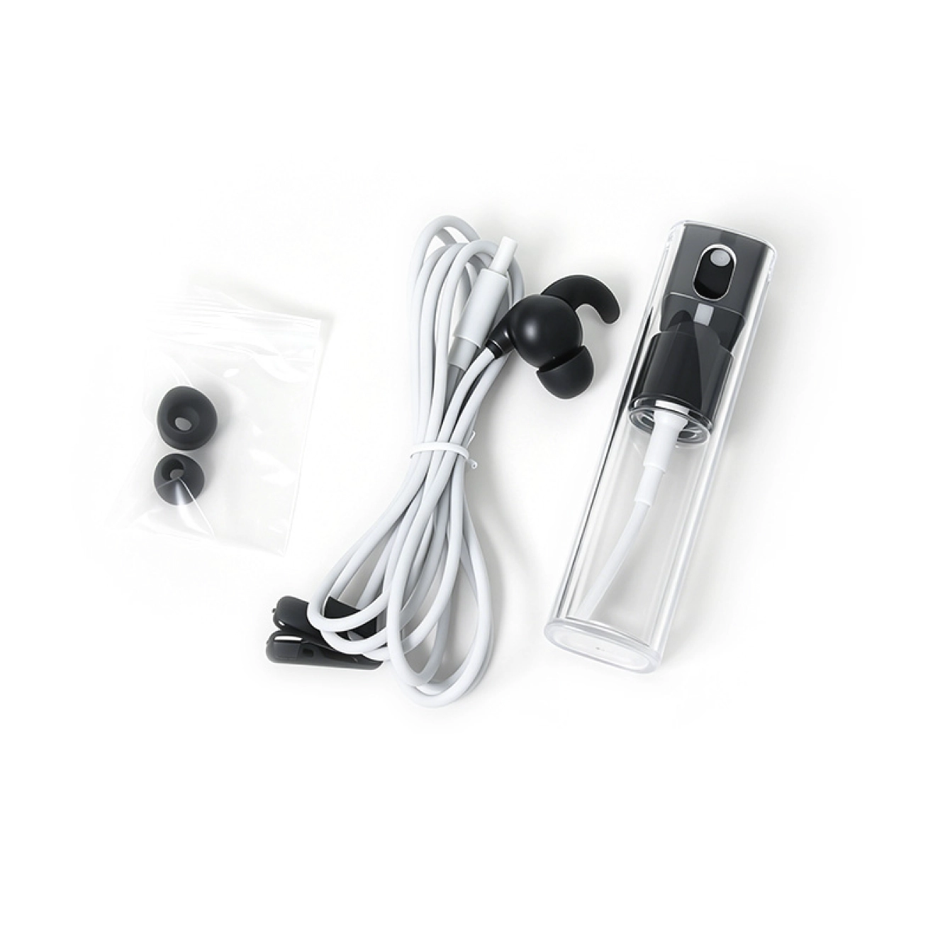 porcelana Kit de cable de electrodo con clip para oreja, tVNS/taVNS, CC de 2,35 mm, con botella pulverizadora fabricante