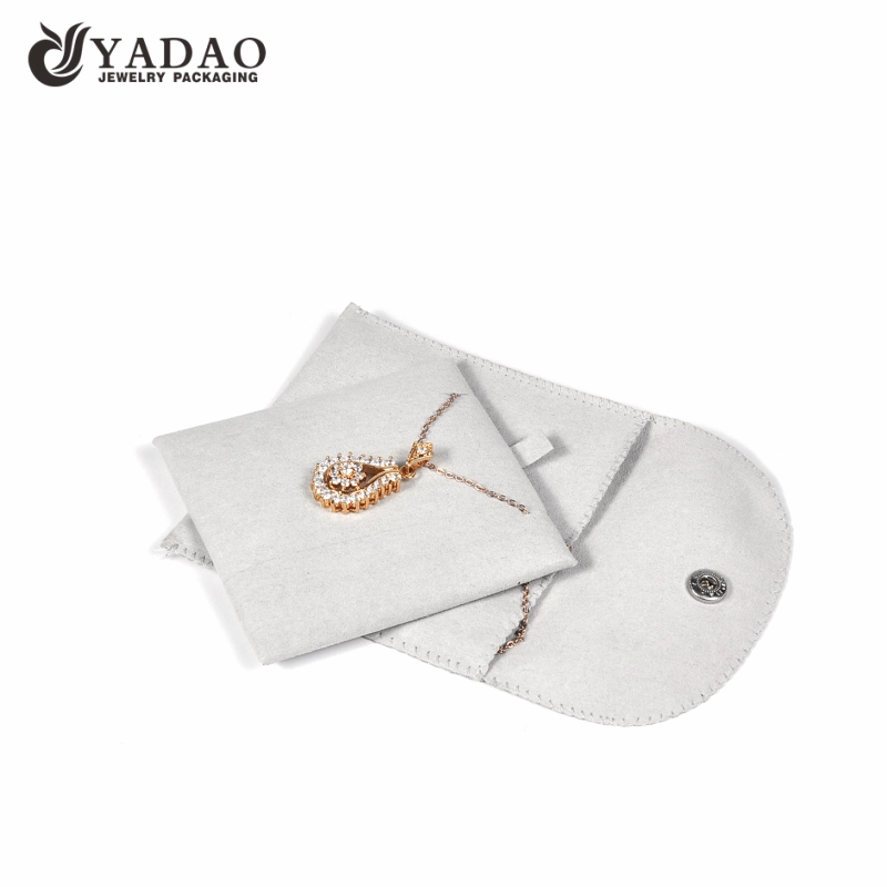 OEM/ODM microfiber velvet na may pad jewellery pouch maliit na bag ng alahas para sa kwintas