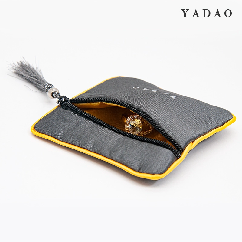 flap buckle style baby blue fashion popular jewelry accessory mini pouch bag microfiber boutique gift packaging - COPY - 0gvnie