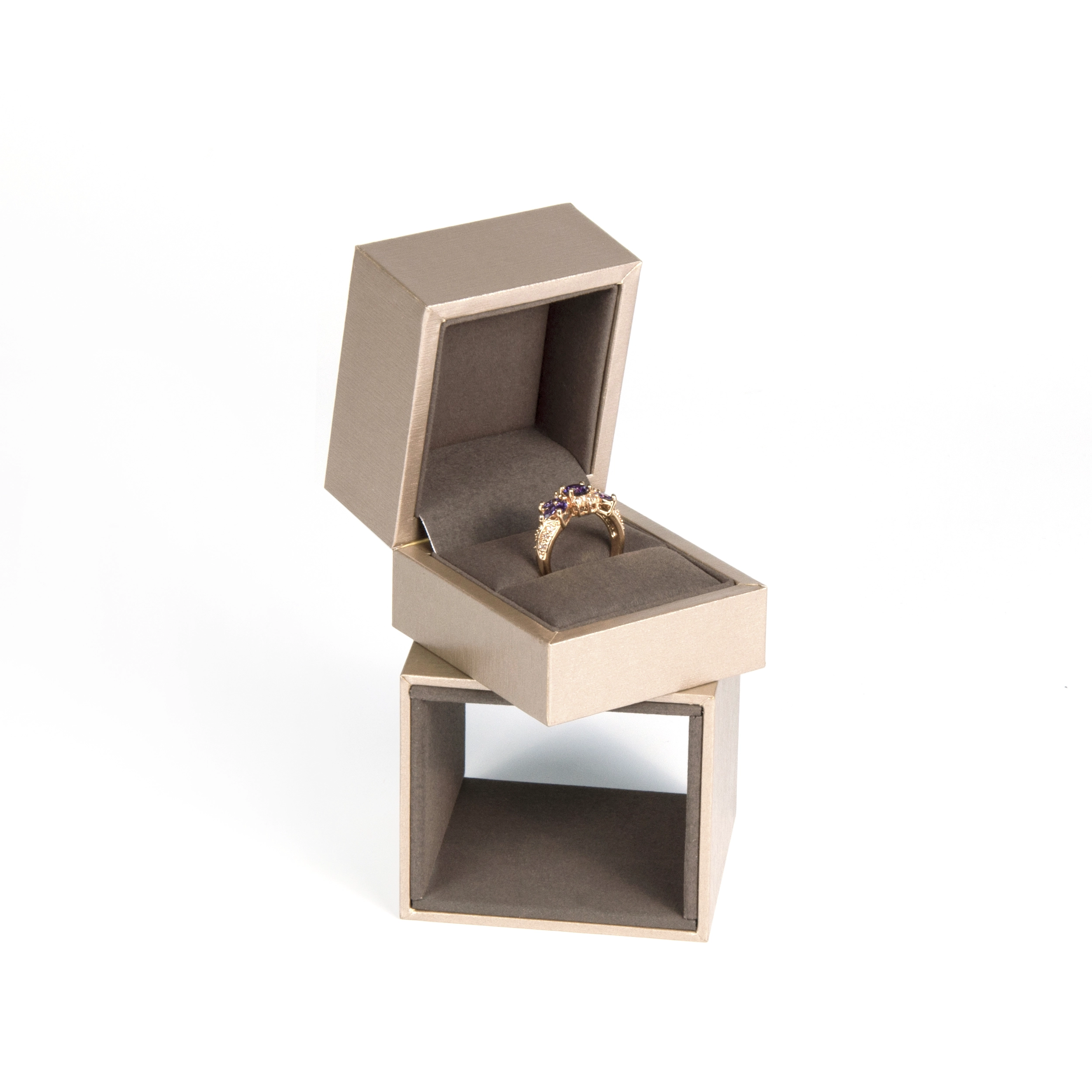 Yadao – boîte à pendentif élégante, boîte à bagues, bijoux populaires, emballage en bois, Logo imprimé personnalisé