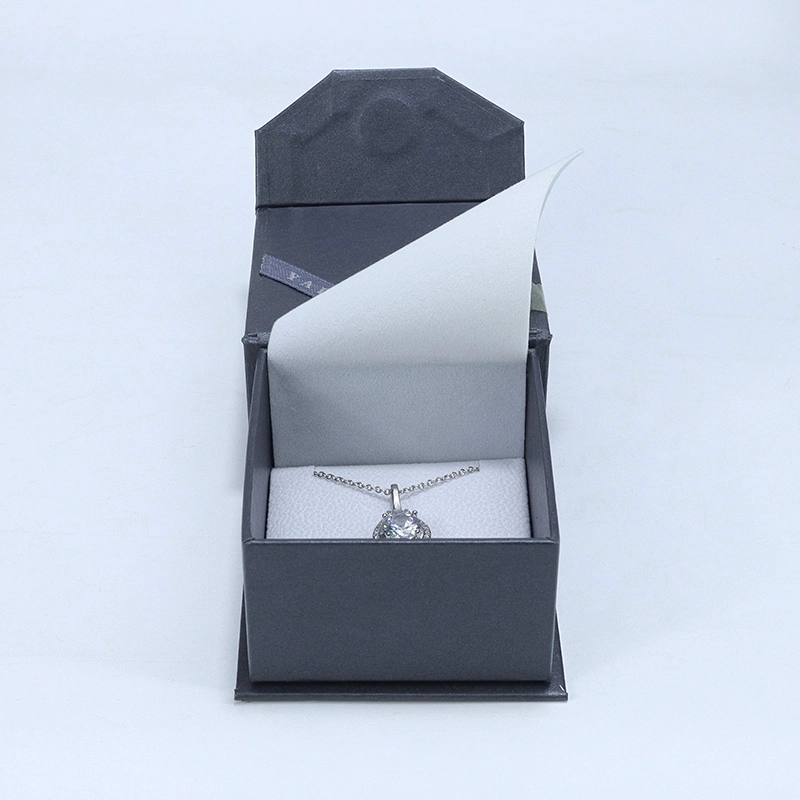 Small MOQ Jewelry Box Ring Bracelet Pendant Box Magnetic Packaging