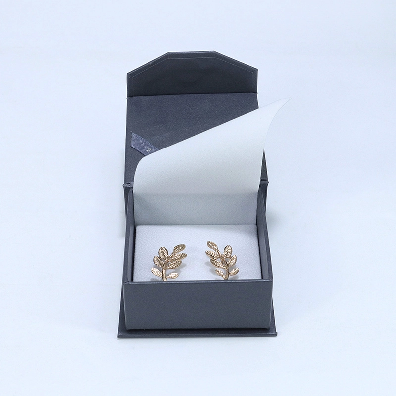 Small MOQ Jewelry Box Ring Bracelet Pendant Box Magnetic Packaging