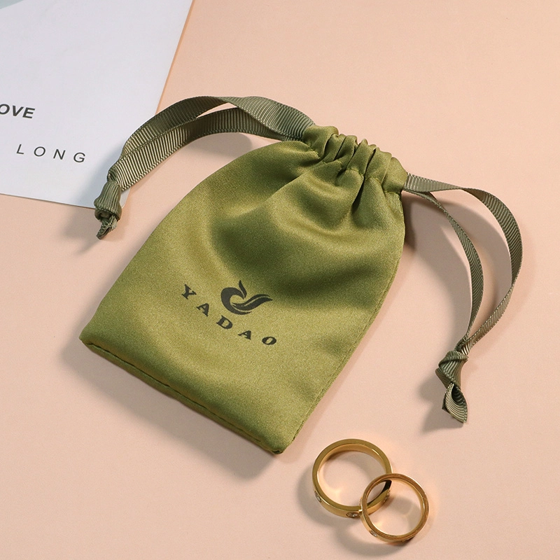 China Beg Satin Barang Kemas Tersuai untuk Subang Cincin Loket Gelang Logo Tersuai pengilang