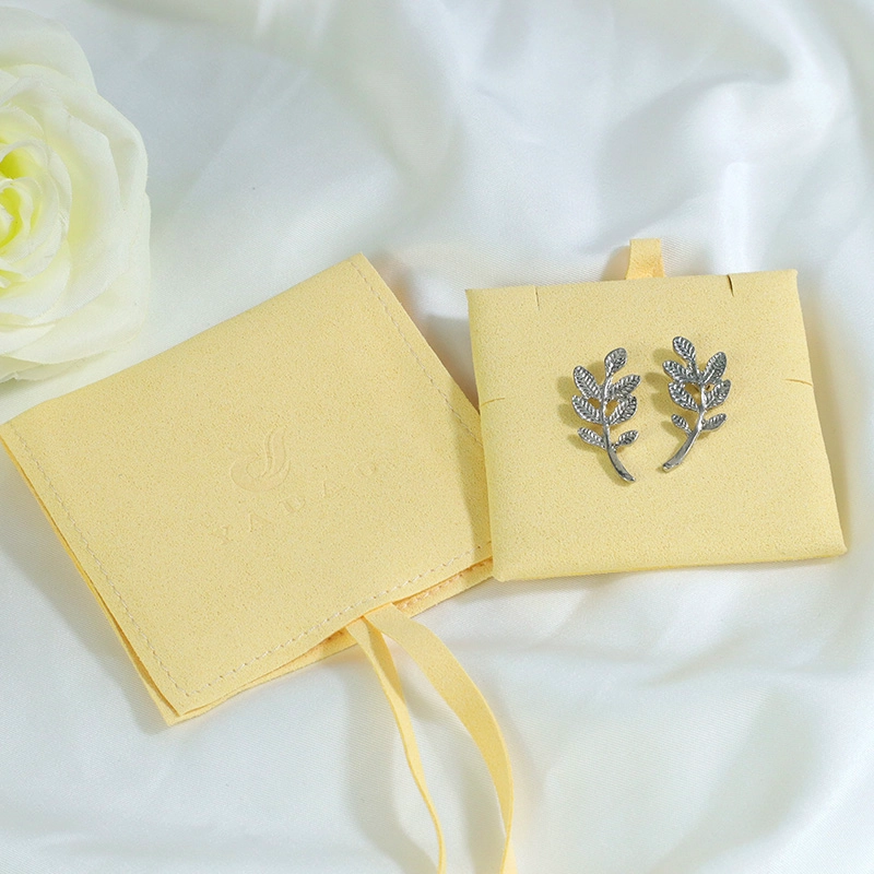 Pouch Microfiber untuk Barang Kemas dengan Logo Bahan Warna Tersuai Pad Sisipan
