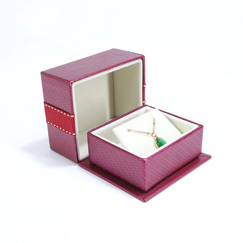 Custom Jewelry Box with Decorative Ribbon Custom Size Color