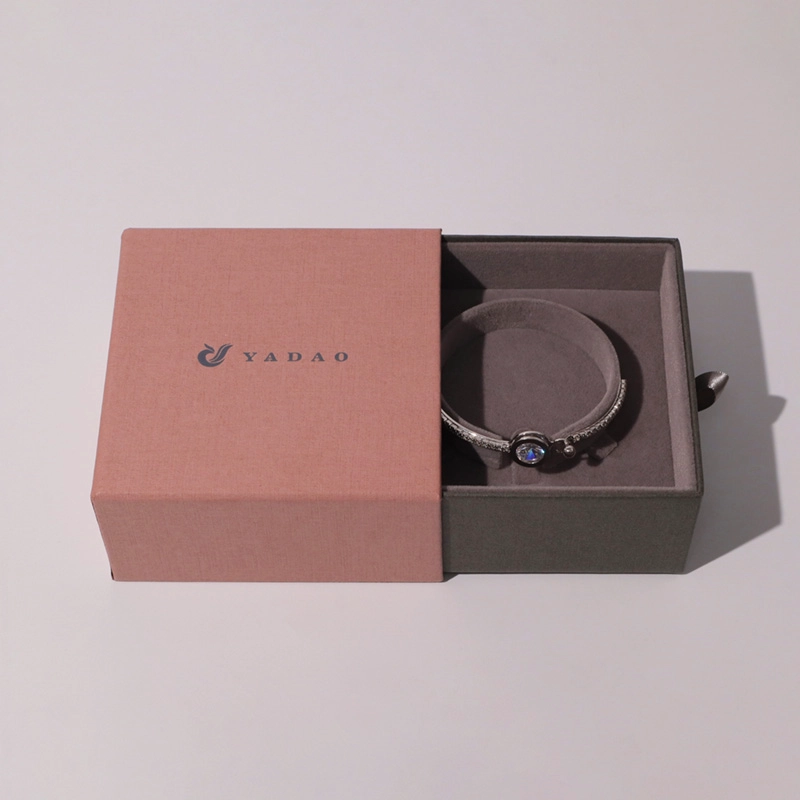 Heißer Verkauf Schmuckschatulle, individuelle Schubladenbox für Ring, Ohrringe, Anhänger, Armreif