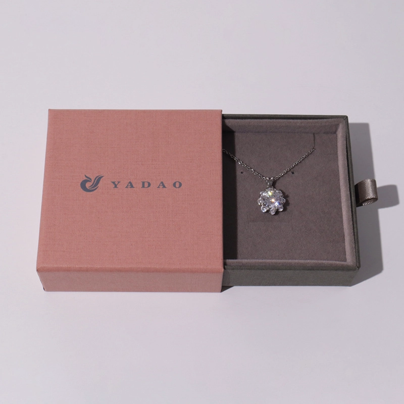 Heißer Verkauf Schmuckschatulle, individuelle Schubladenbox für Ring, Ohrringe, Anhänger, Armreif