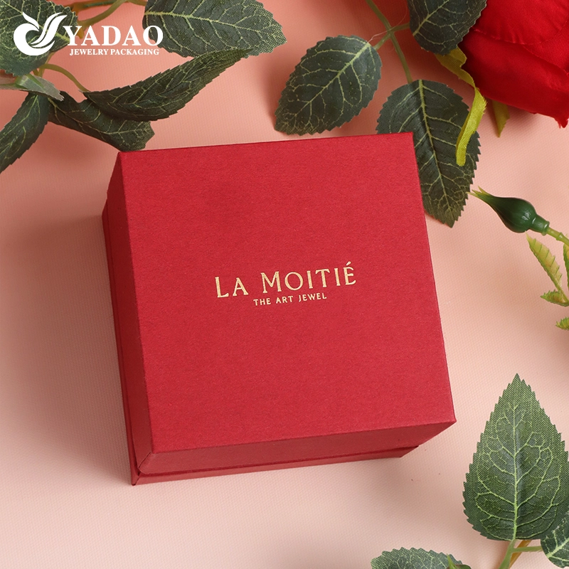 Red festival packaging gift wrapping accessory boutique multifunctional box design