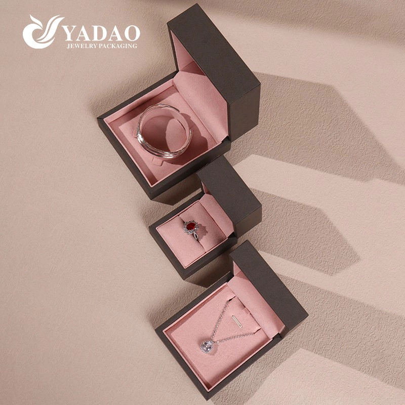 fashion style drawer design plastic mold custom jewelry packaging box set