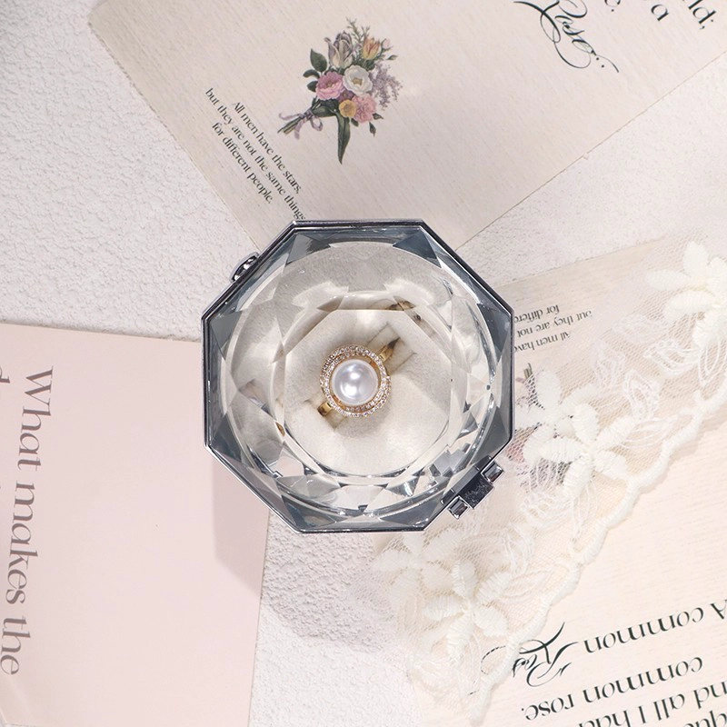 Pudełko na pierścionek Dream Crystal Wysokiej klasy projekt opakowania biżuterii