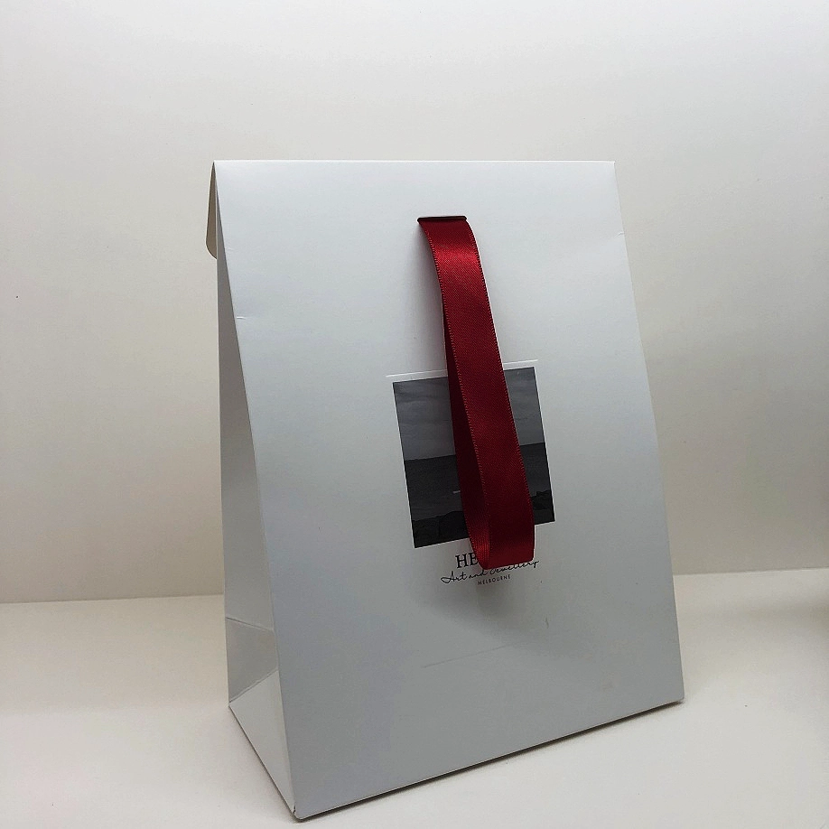 Yadao green printing paper bag with ribbon handle - COPY - qc6jue - COPY - h8qifd