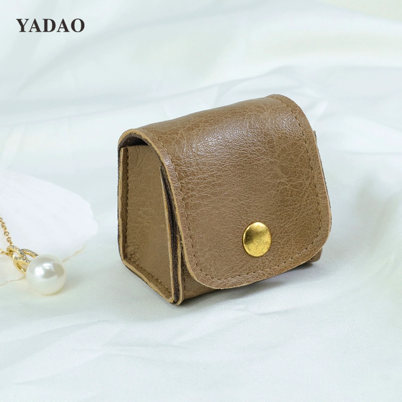 Portable ring jewelry storage pouch with snap design - COPY - mv13fc