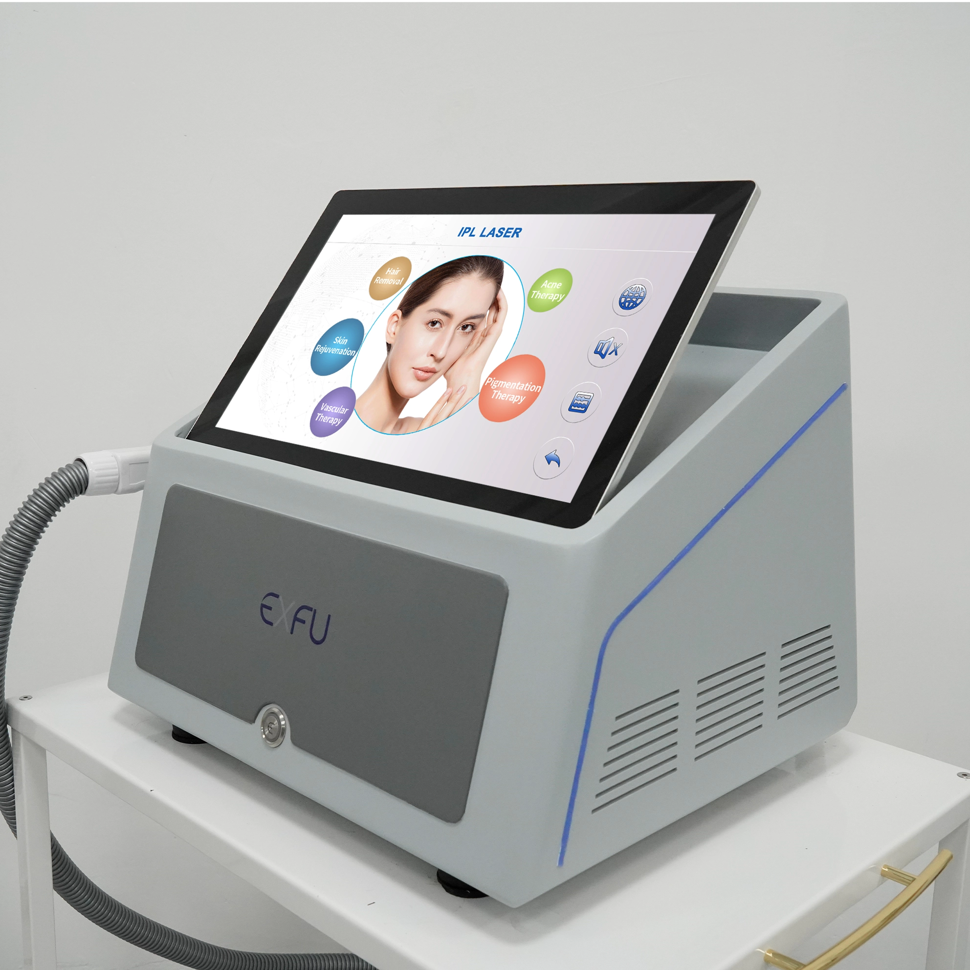 الصين جهاز إزالة النمش والصبغ والبقع العمرية جهاز التجميل IPL جهاز إزالة الشعر بالليزر الصانع