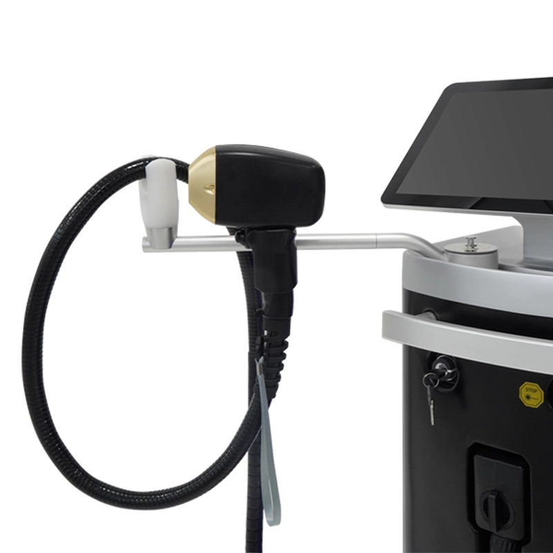 Lieferung in 48 Stunden, drei Wellenlängen, 755 nm, 808 nm, 1064 nm, 800–1600 W, Diodenlaser-Haarentfernungsgerät