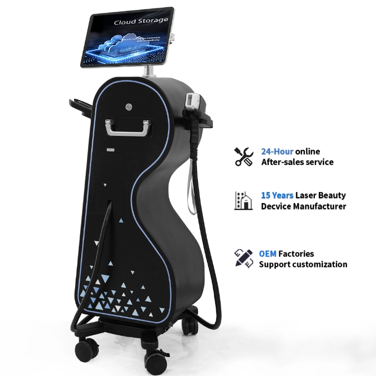 MLK Beauty Machine Поставщик тройного волнового диодного лазера 755 808 1064 Диодный лазерный эпилятор