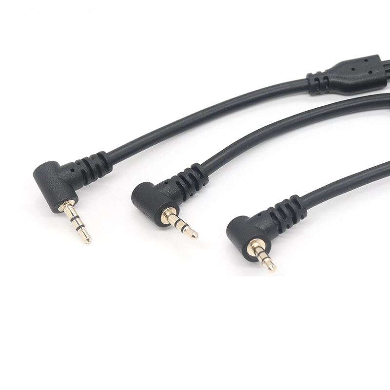 Çin Çin Fabrika Fiyat EKG / EMG Yapışkan Elektrot Pedleri için 3.5mm Ses Jakı ile Yapış Kablosu üretici firma