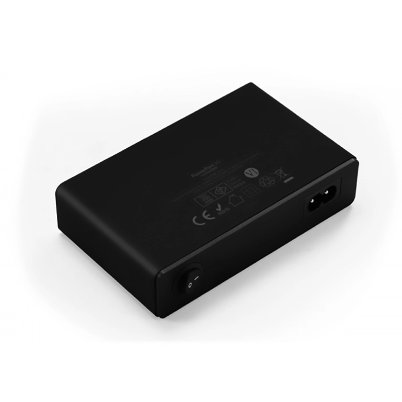China 60W 10 Port USB Wall Charger with 10A and 12A Current capacity manufacturer