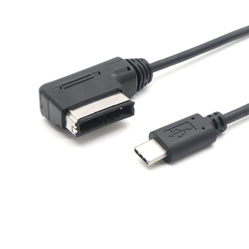 porcelana USB 3.1 Tipo C a AMI MDI MMI Cable de alimentación Adaptador de coche Compatible con V.W fabricante