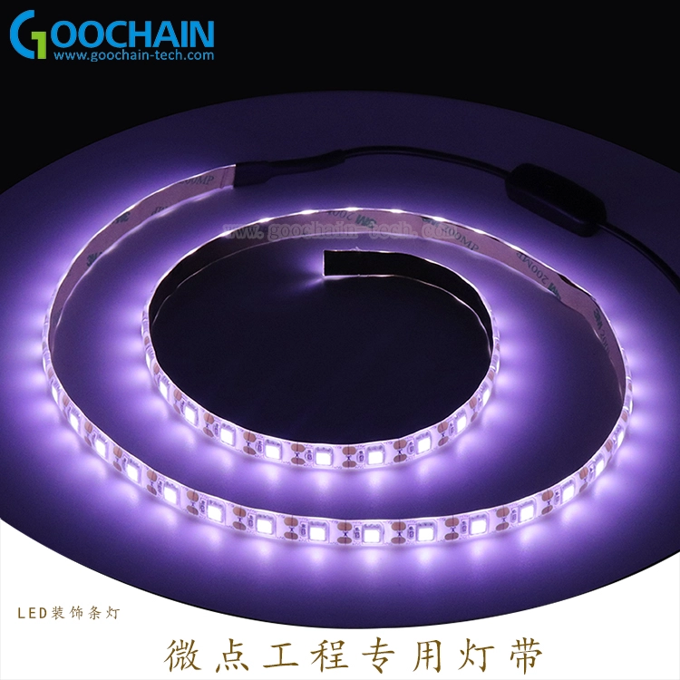 China Custom USB LED Switch Strip Light Legal Quente Branco 5V À Prova D \'Água Camping Luz fabricante