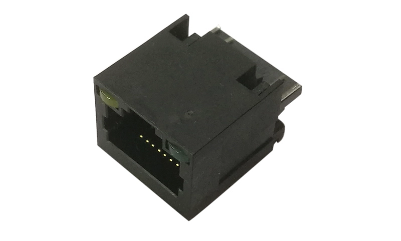 China Kundenspezifischer Löttyp RJ45 8P8C Buchse für Buchse des Buchsens der Buchse Ethernet-Kabelverbinder Hersteller