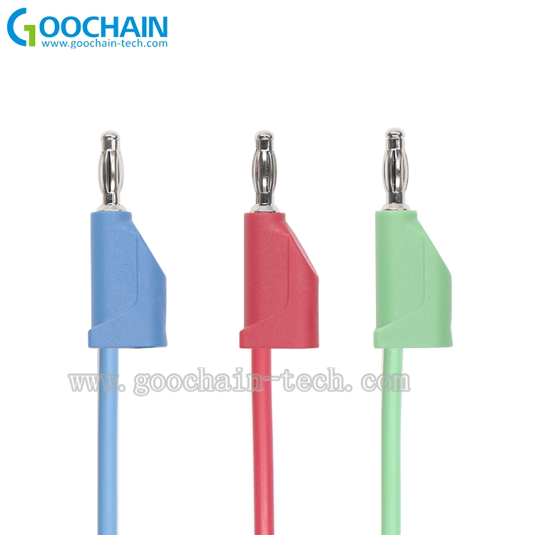 porcelana Custom 4.0mm Apilado Plátano Cable de parche fabricante