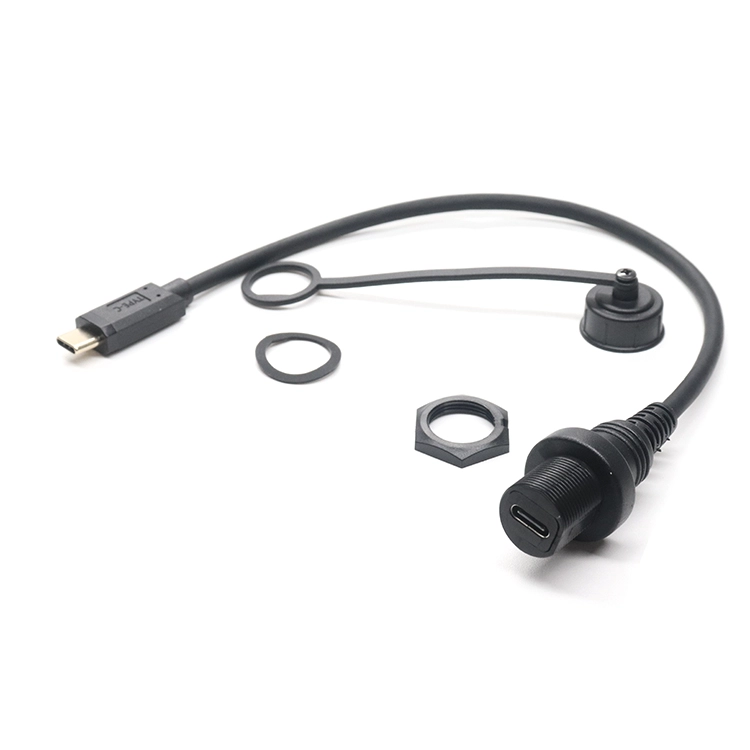 Cina Cavo USB tipo C 3.1 maschio-femmina per montaggio a incasso produttore