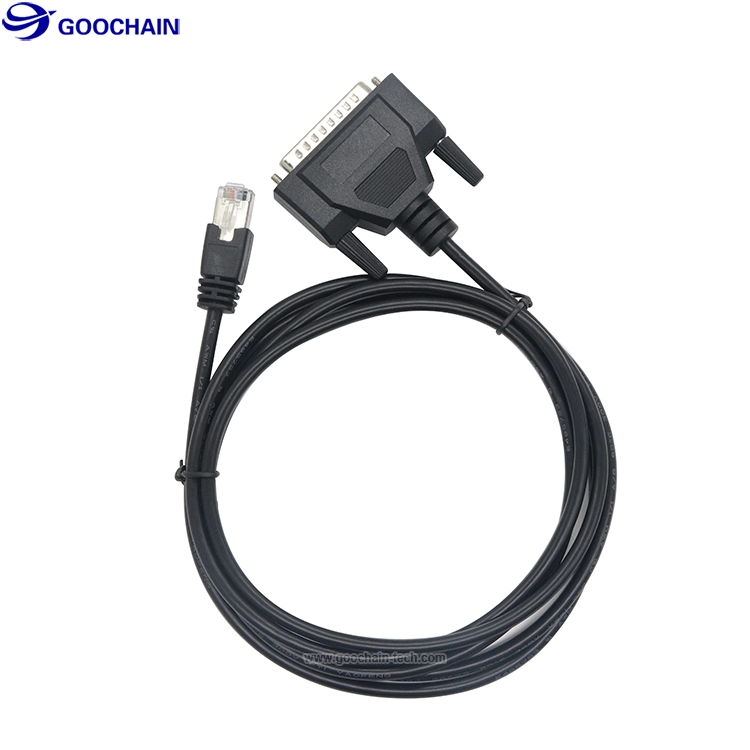 중국 맞춤형 DB25-RJ45 모뎀/콘솔 케이블 제조업체