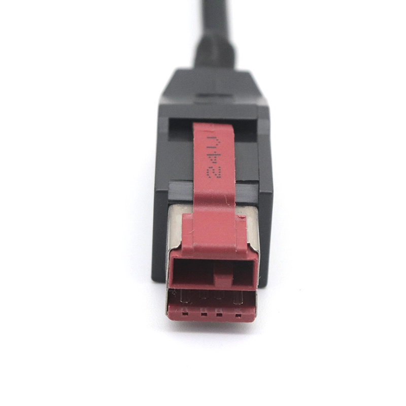 China Benutzerdefinierter DB44-Stecker auf 24-V-USB-Stecker  24-V-USB-Buchsen-Splitterkabel Hersteller