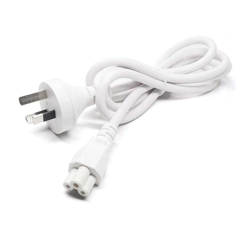 Chine Cordon d'alimentation australien à 3 broches pour ordinateur portable 250 volts 10 A (AS3112 vers IEC-320-C5) fabricant