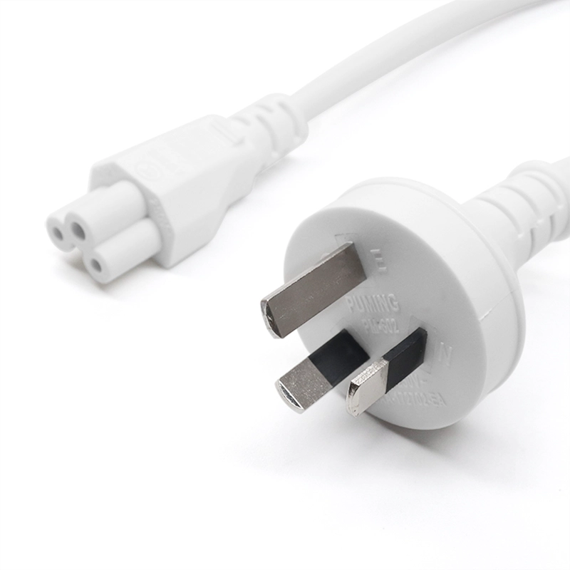 Chine Cordon d'alimentation australien à 3 broches pour ordinateur portable 250 volts 10 A (AS3112 vers IEC-320-C5) fabricant