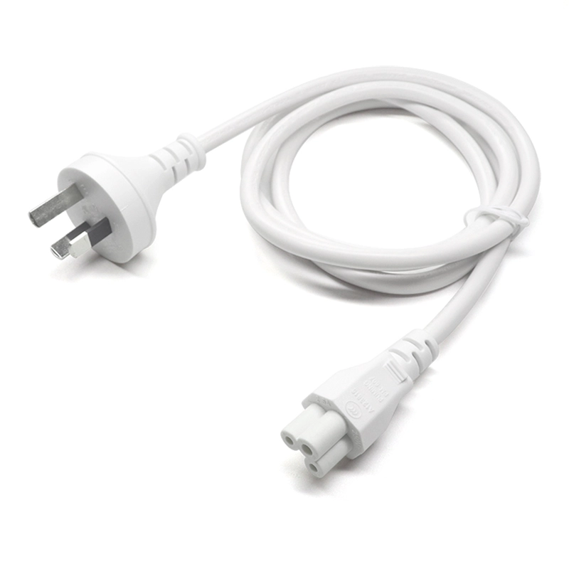 Chine Cordon d'alimentation australien à 3 broches pour ordinateur portable 250 volts 10 A (AS3112 vers IEC-320-C5) fabricant