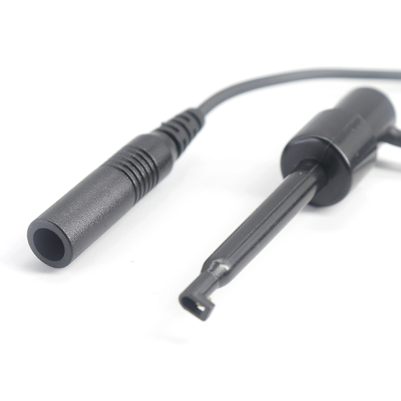 Chine 1.5mm din 2.0mm broche d'électrode pour tester crochet pince plomb pince crochet câble pour multimètres fabricant