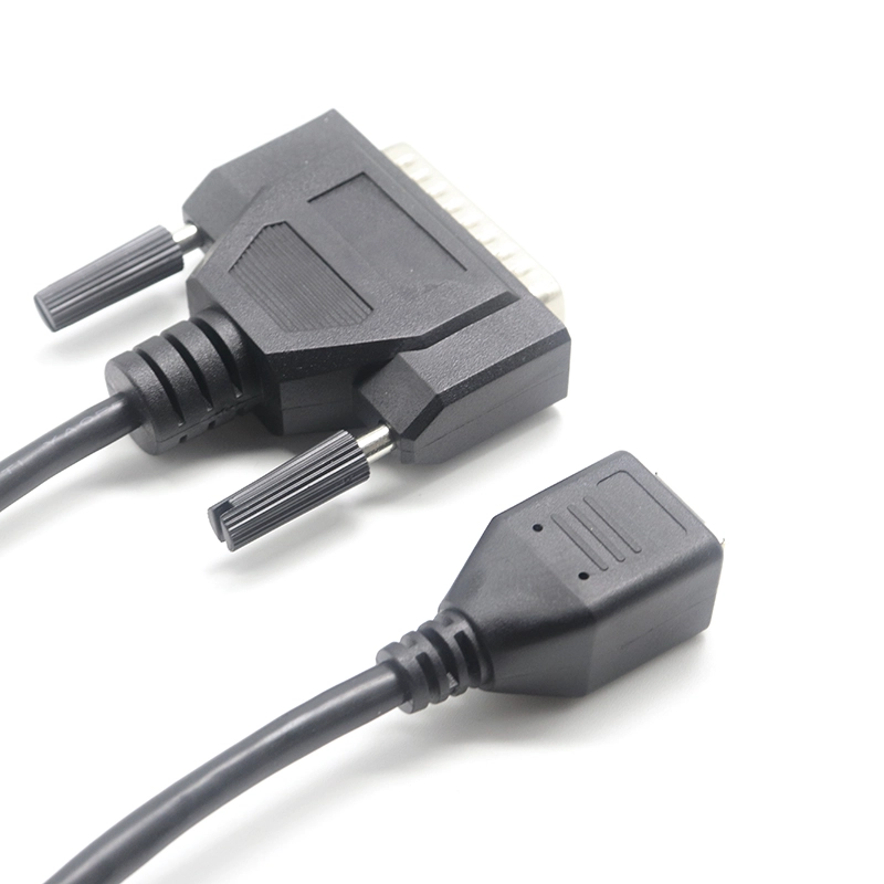 Chine Câble adaptateur d'extension réseau DB25 mâle vers RJ45 8P8C femelle fabricant