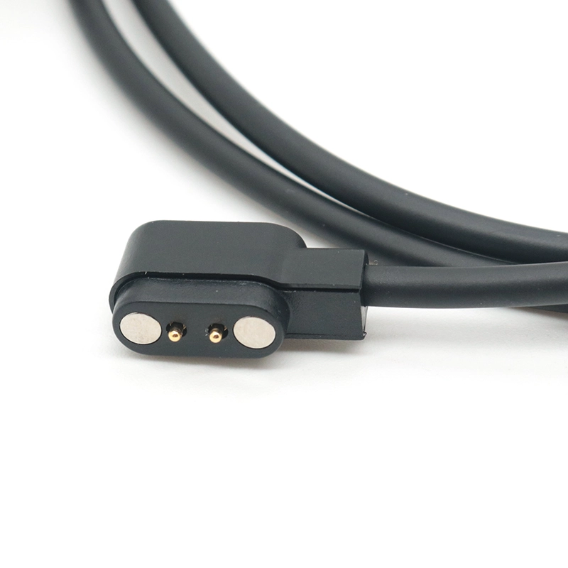 Chine Câble de charge magnétique USB à 2 broches 2,84 mm à ressort fabricant