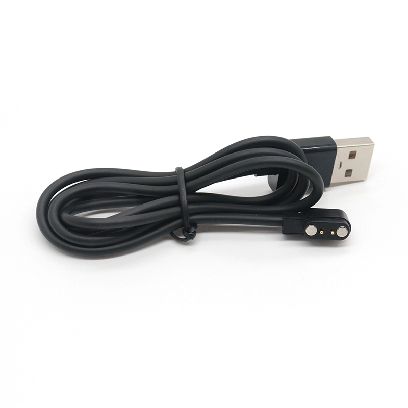 Chine Câble de charge magnétique USB à 2 broches 2,84 mm à ressort fabricant