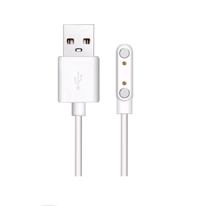Chine USB vers 7,62 mm 2 broches chargeur de smartwatch magnétique à broches pogo à ressort fabricant