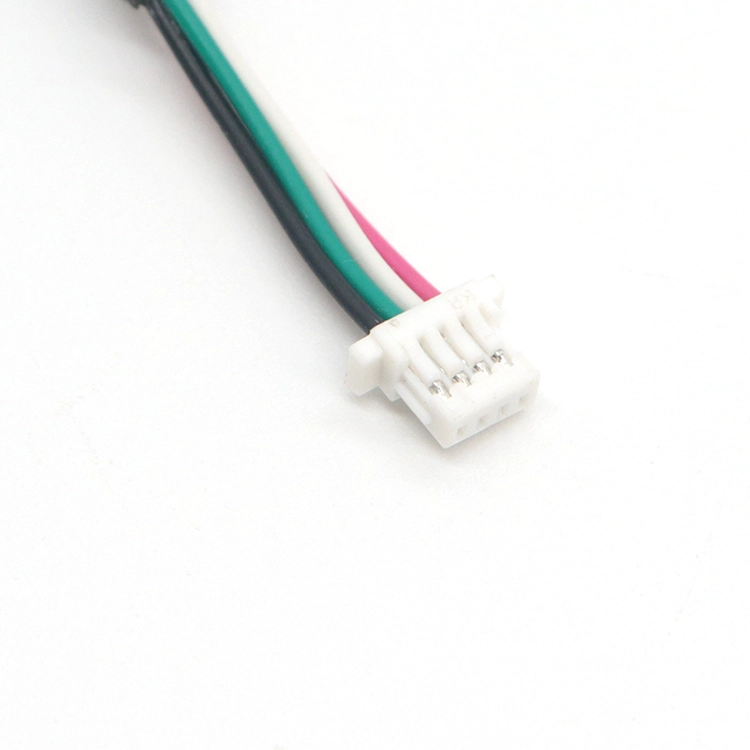 중국 USB 2.0 유형 C 암-SH1.0 피치 -4Y 흰색 하우징 터미널 와이어 제조업체
