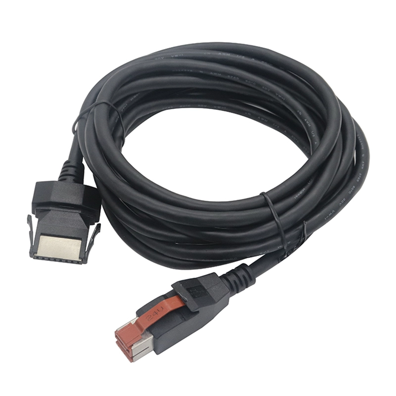 China Epson Power Plus Powered USB-interfacekabel 24V 1X8PIN Powered USB/PoweredUSB-kabel voor POS-terminals en EPSON IBM-printers fabrikant