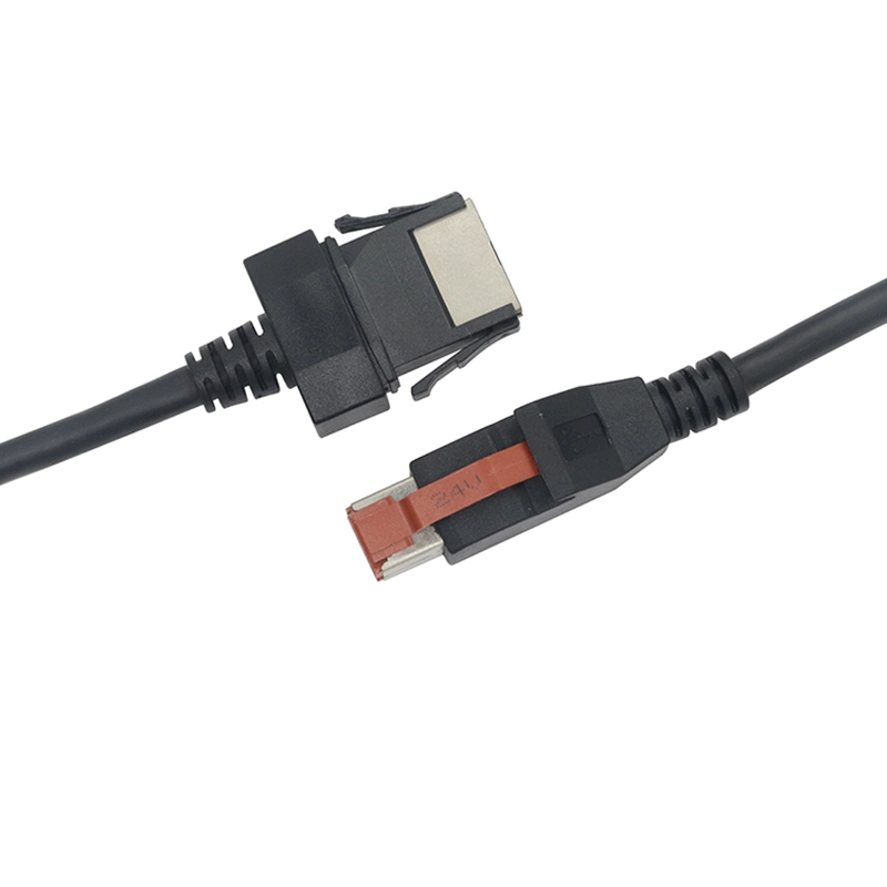 China Epson Power Plus Powered USB-interfacekabel 24V 1X8PIN Powered USB/PoweredUSB-kabel voor POS-terminals en EPSON IBM-printers fabrikant